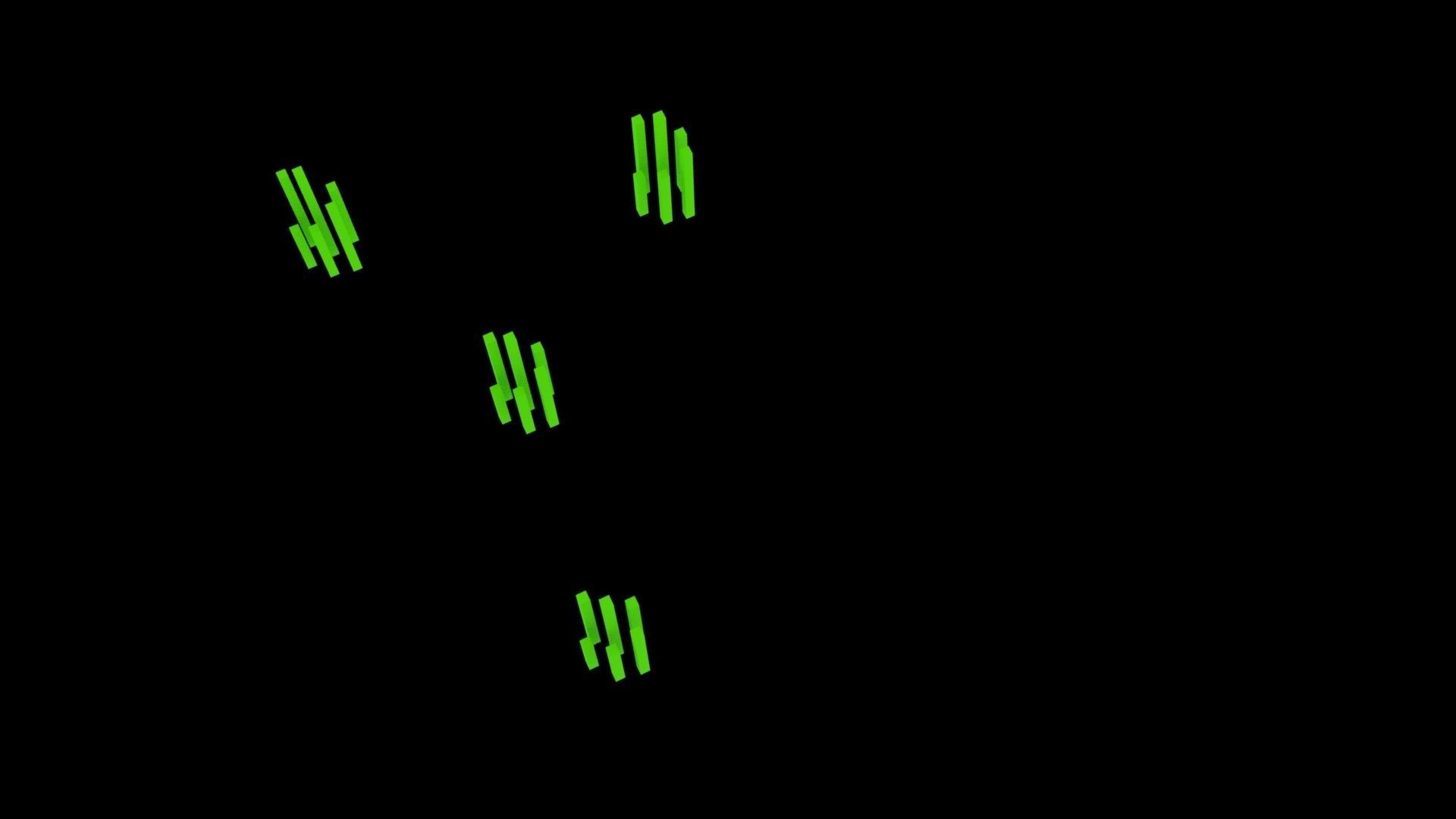 Low Poly Game Ready Grasses Low-poly 3D model_7