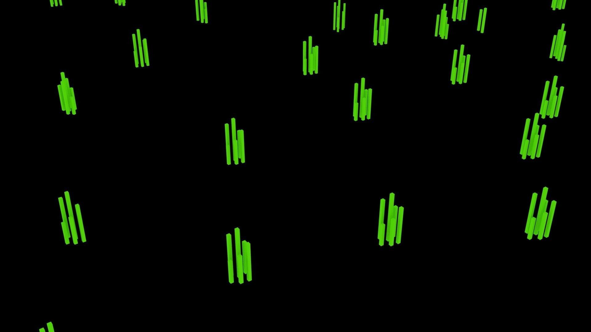 Low Poly Game Ready Grasses Low-poly 3D model_8