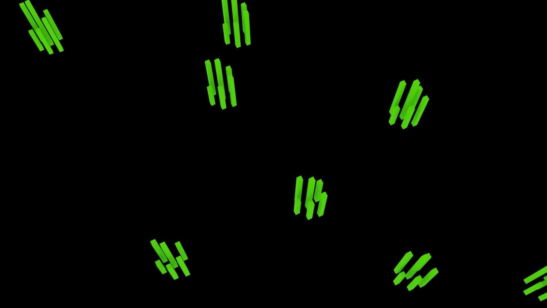 Low Poly Game Ready Grasses Low-poly 3D model_6