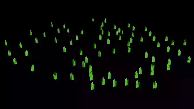 Low Poly Game Ready Grasses Low-poly 3D model