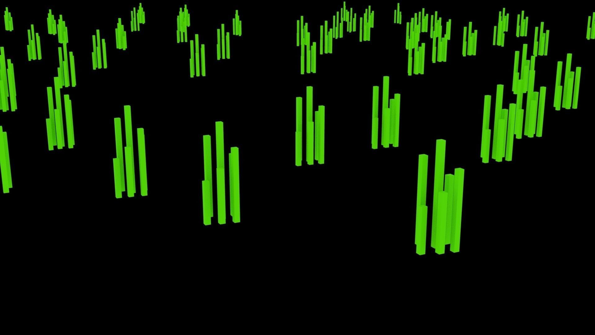 Low Poly Game Ready Grasses Low-poly 3D model_4