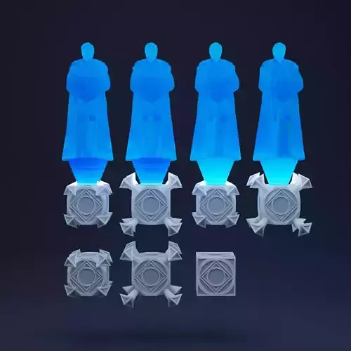 Holocrons One-Twelfth Scale