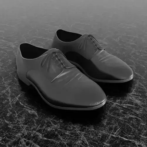 CLASSIC MENS 3D SHOES - LEATHER