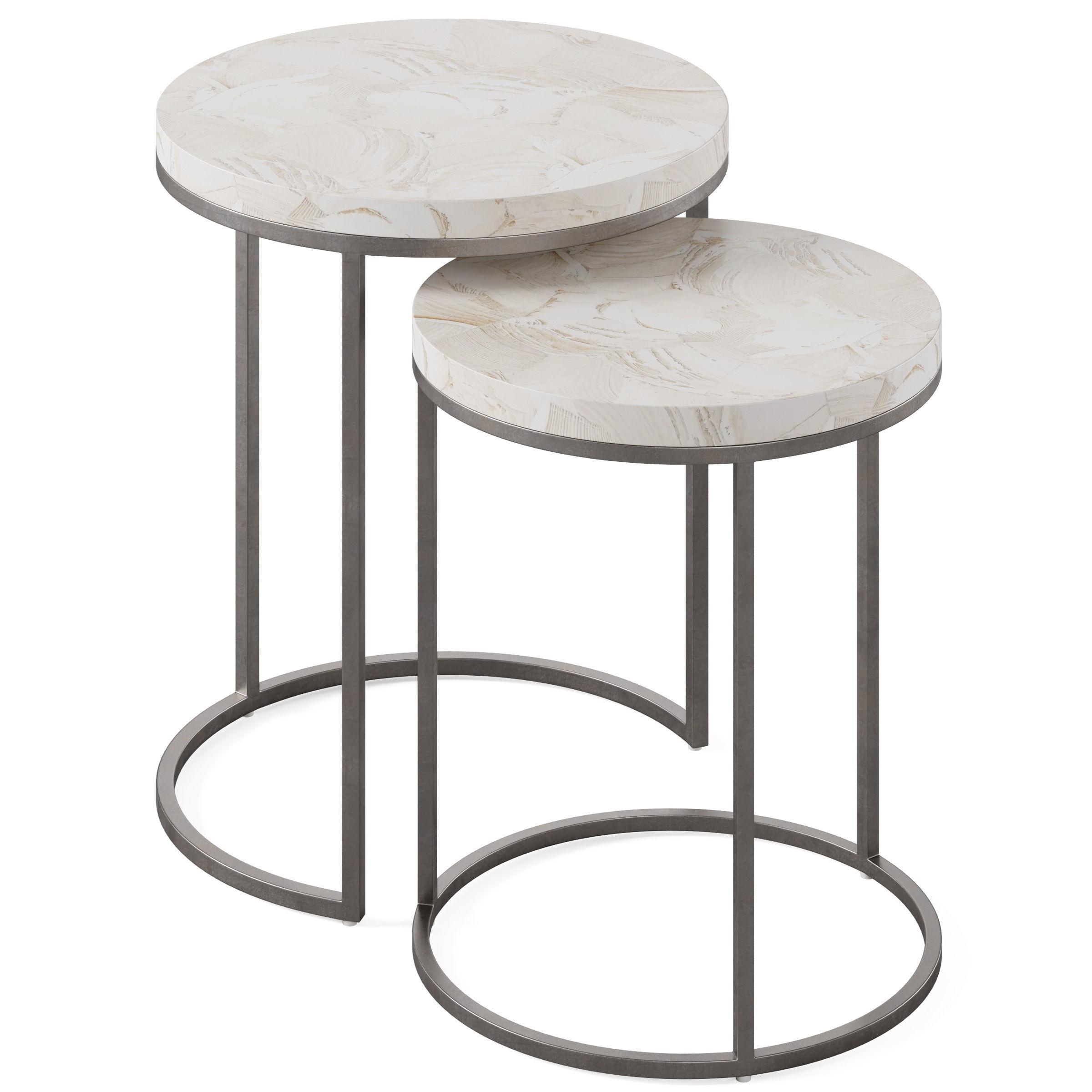 Arielle Nesting Tables by Arhaus 3D model_3