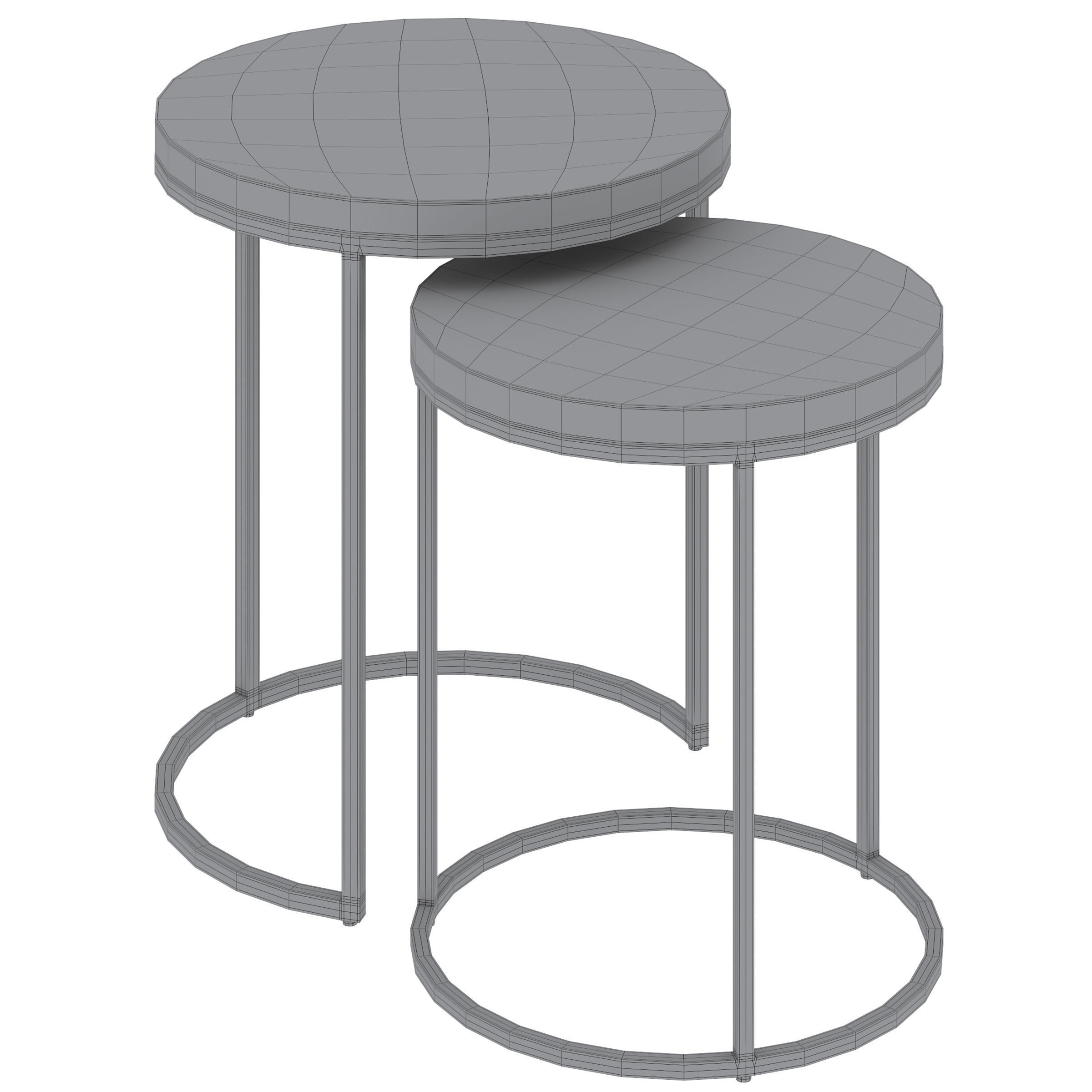 Arielle Nesting Tables by Arhaus 3D model_4