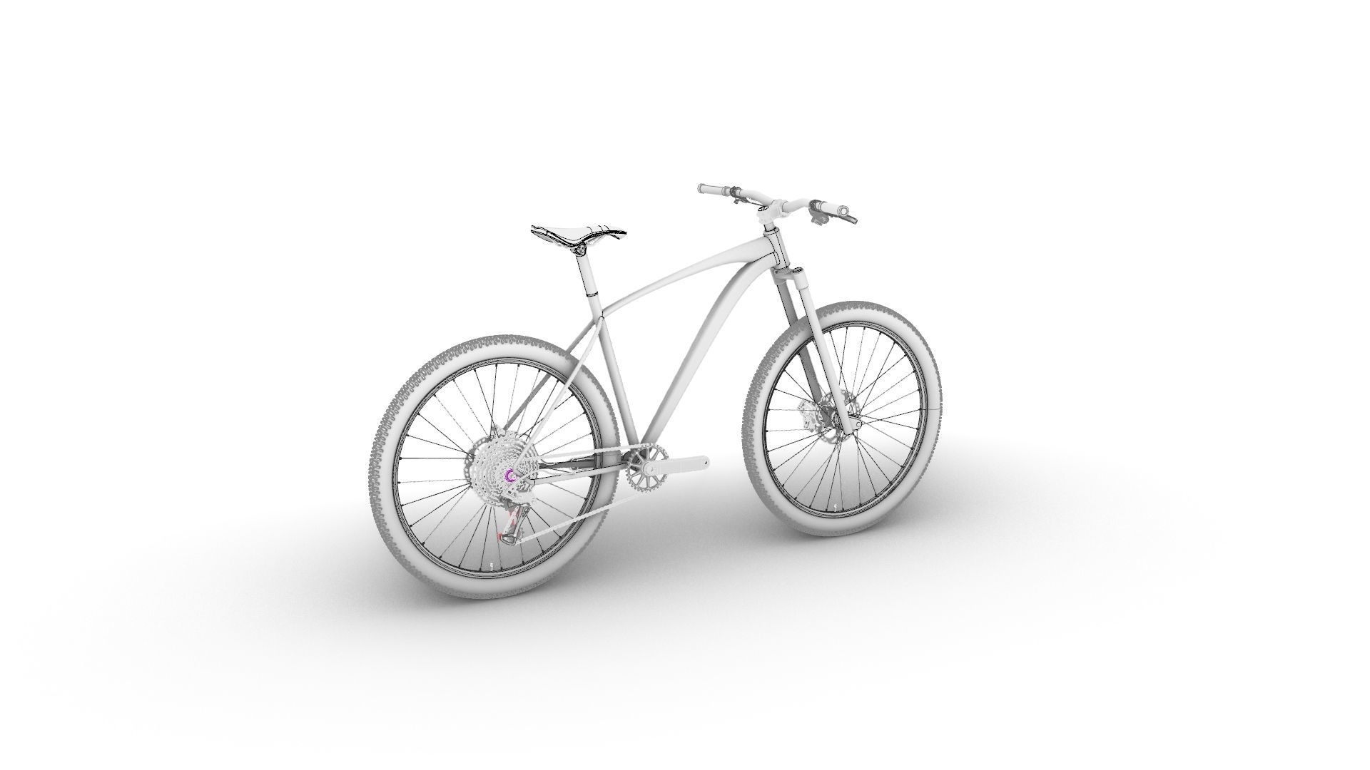 Mountain Bike 3D model_2