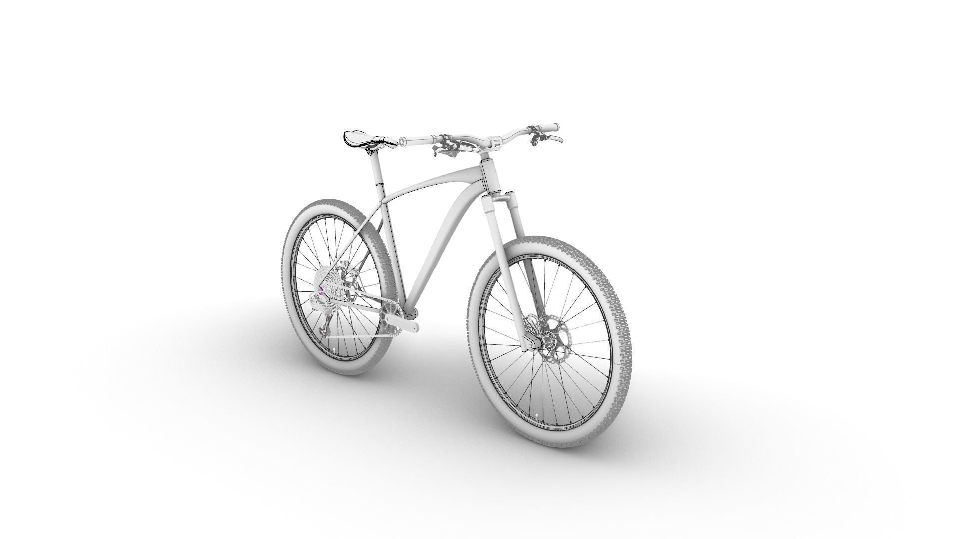 Mountain Bike 3D model_1