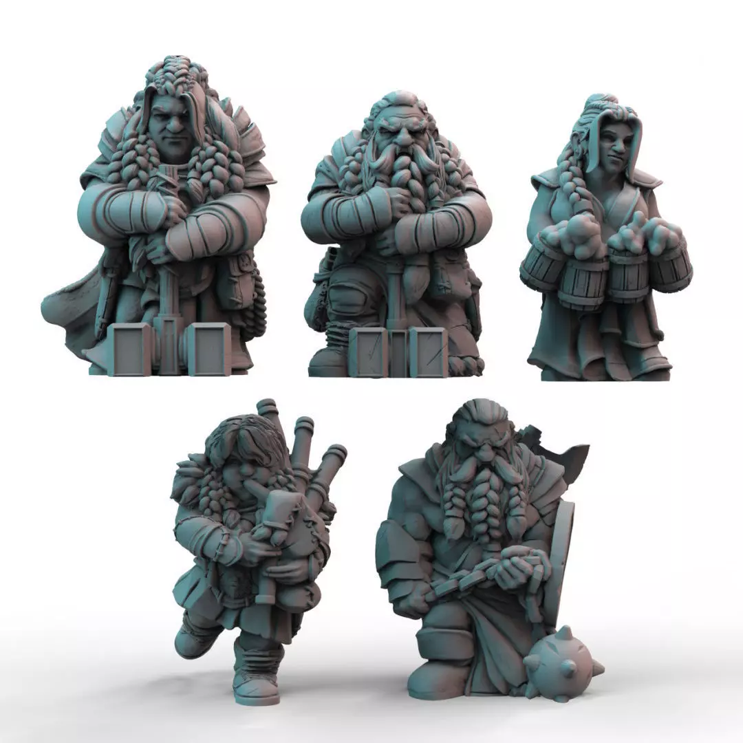 Dwarf Specials 3D print model
