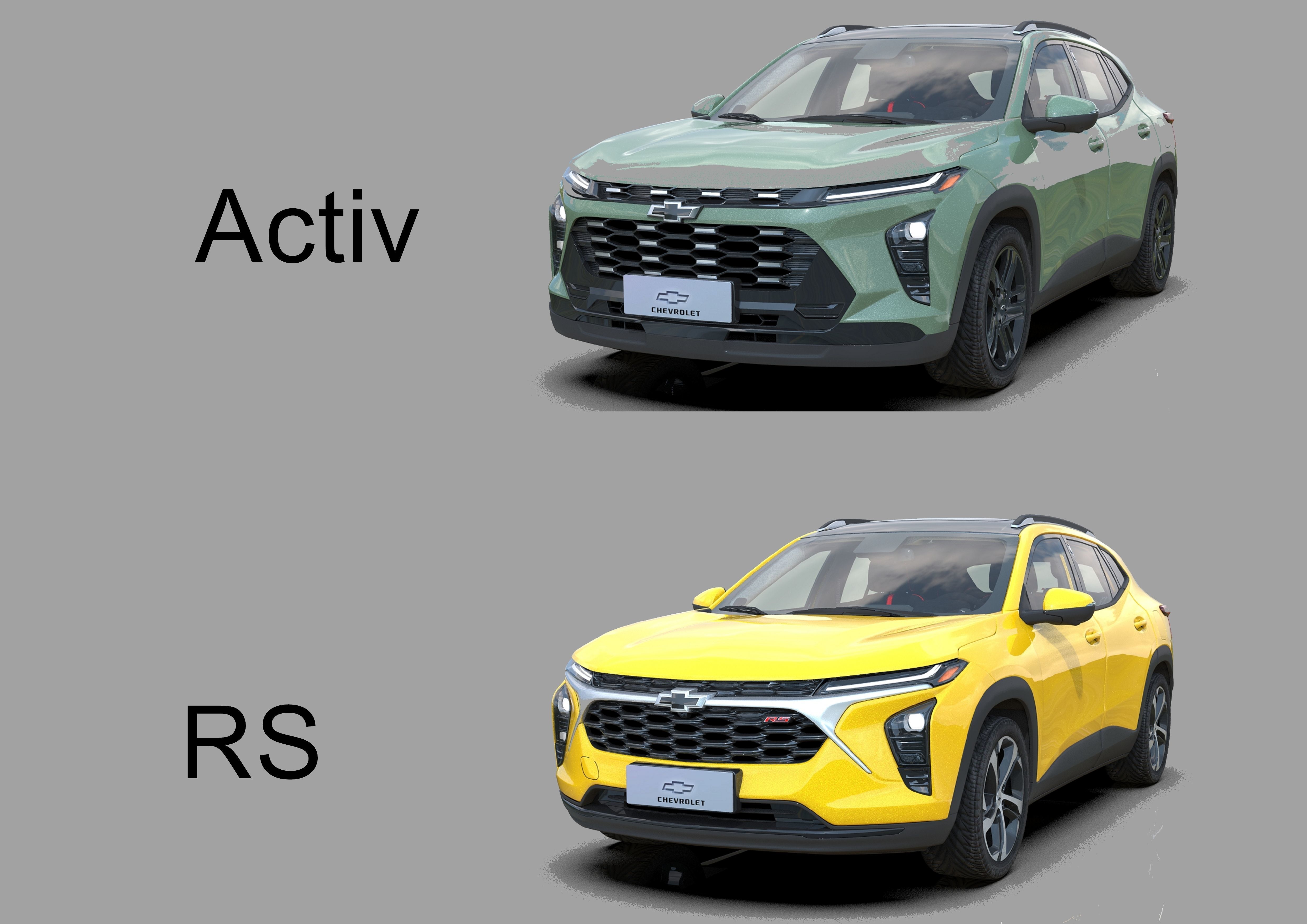 Chevrolet Trax activ and RS 3D Model Collection_1