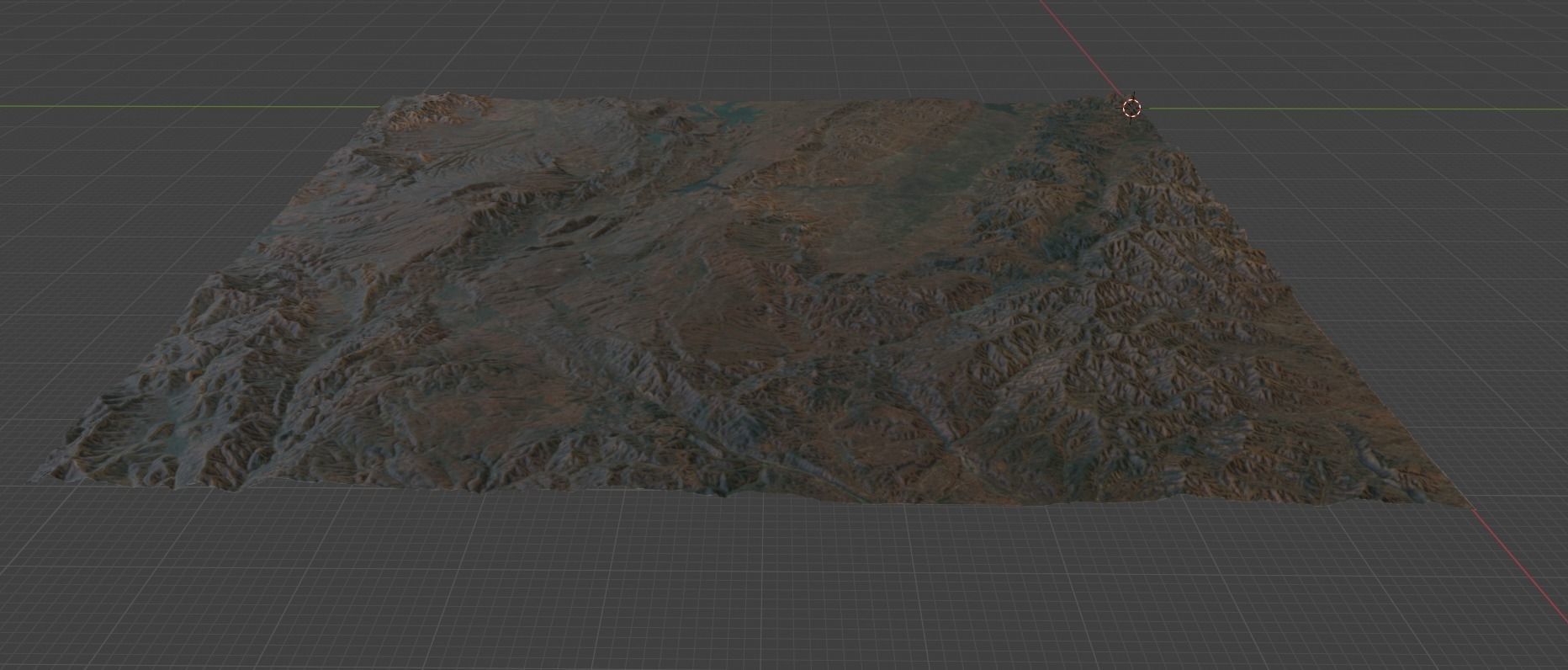 Realistic Terrain 2 3D model_2