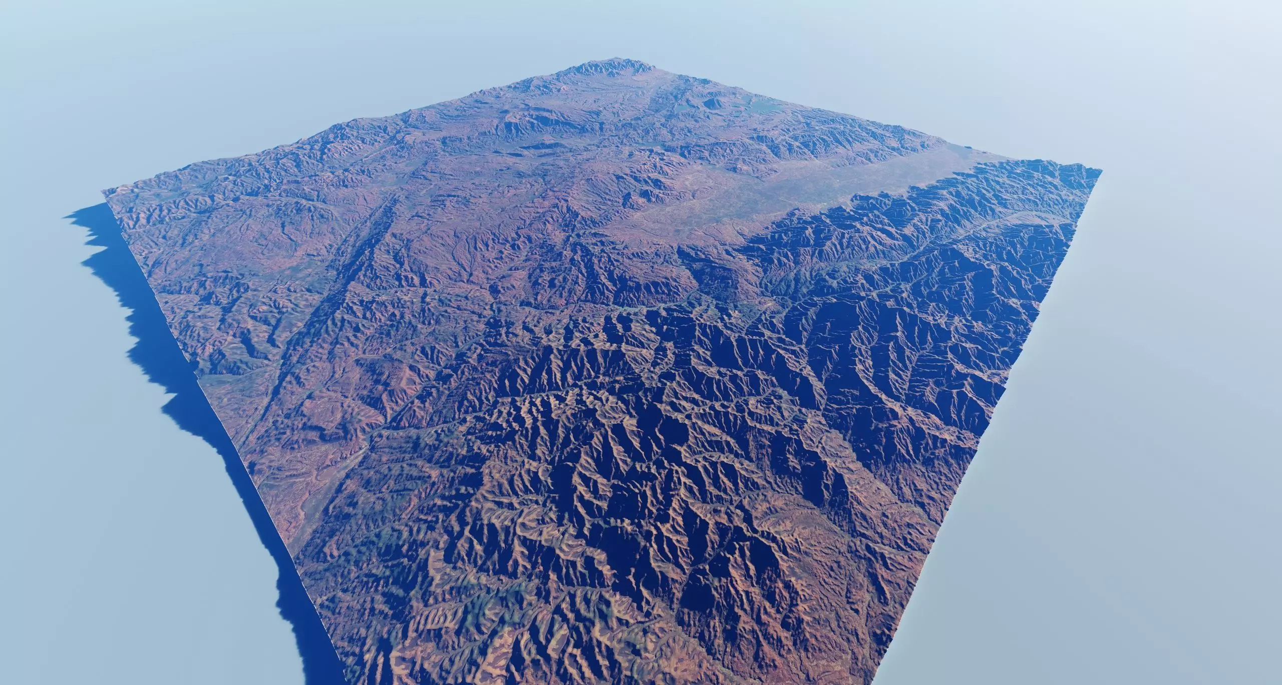 Realistic Terrain 2 3D model_0