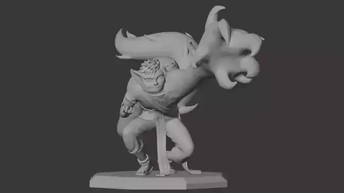 Gaara classic transformation