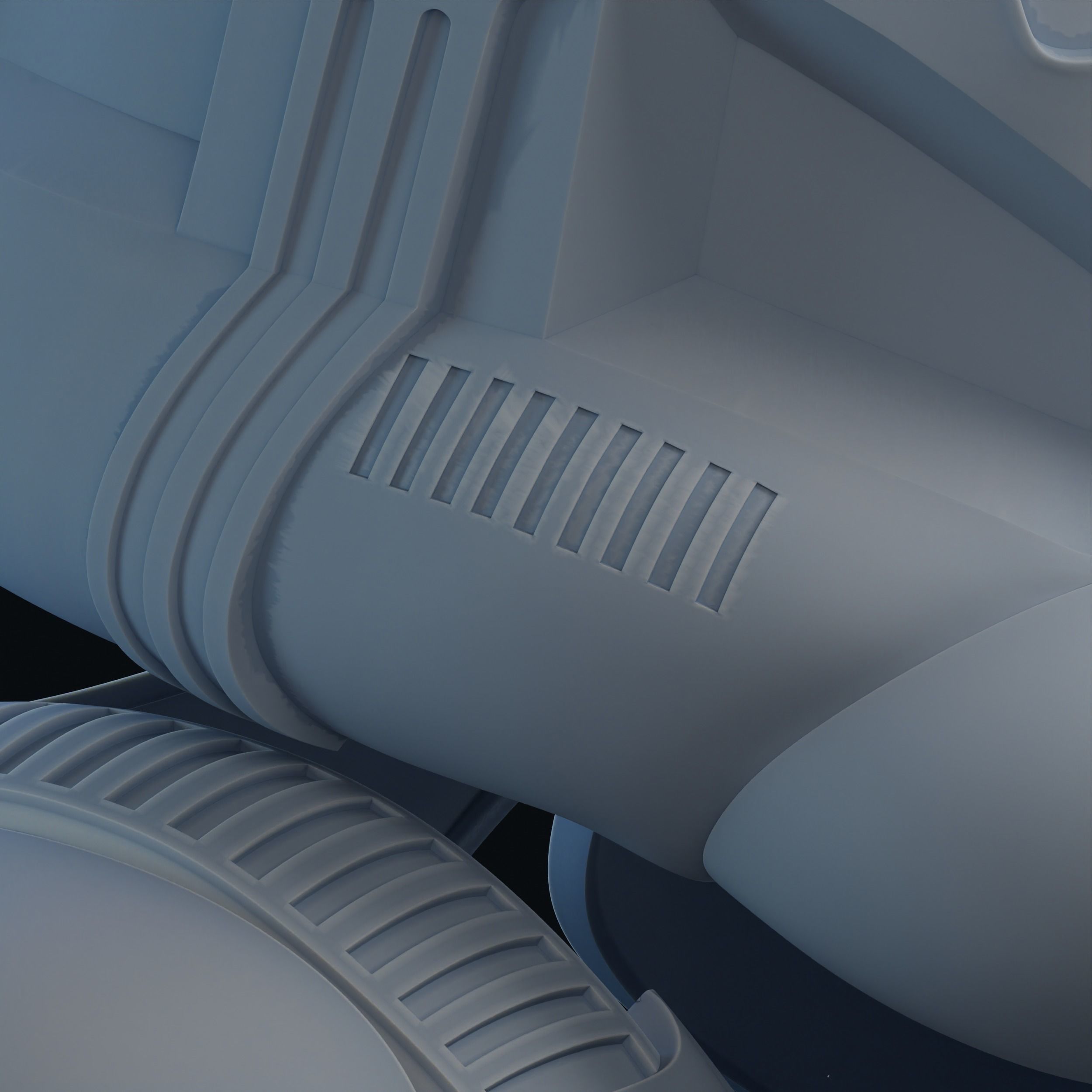 Phase 2 Clone Trooper Armor Live Action One-Twelfth Scale 3D print model_8