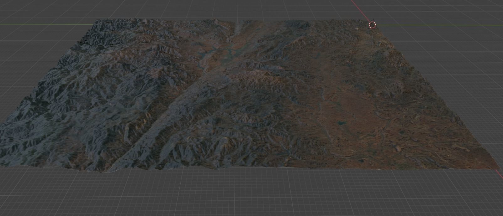 Realistic Terrain 5 3D model_2