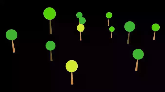 Low Poly Game Ready Trees