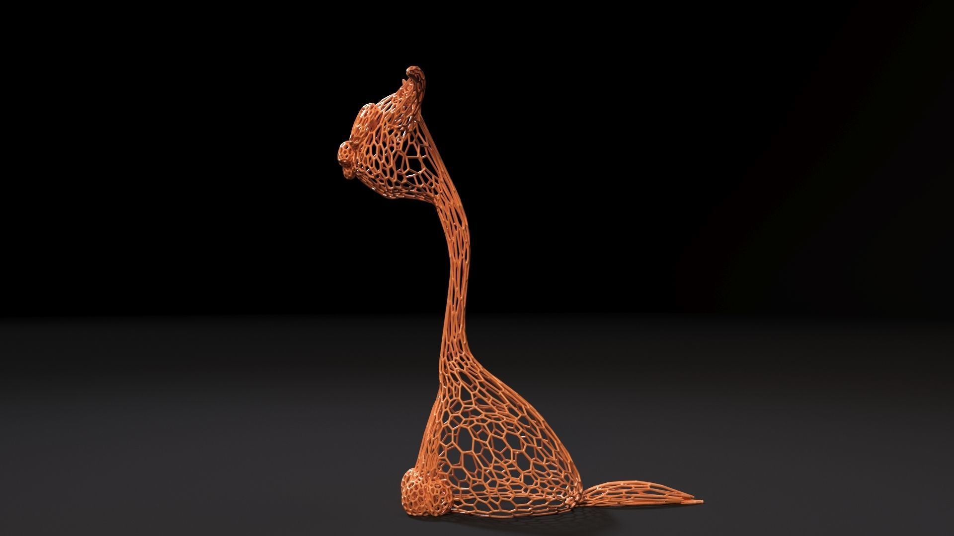 Tattered cat 3D print model_2