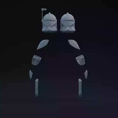 P1 Clone Trooper Partial Armor Live Action One-Twelfth Scale