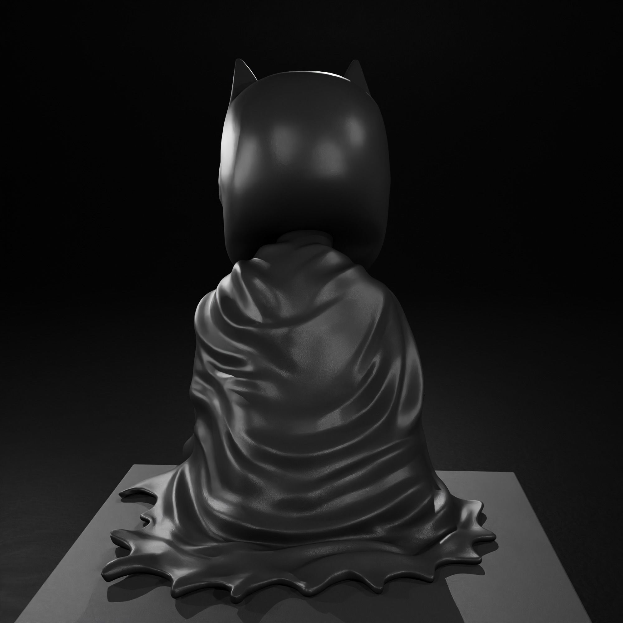 Chibi Batman 3D print model_2