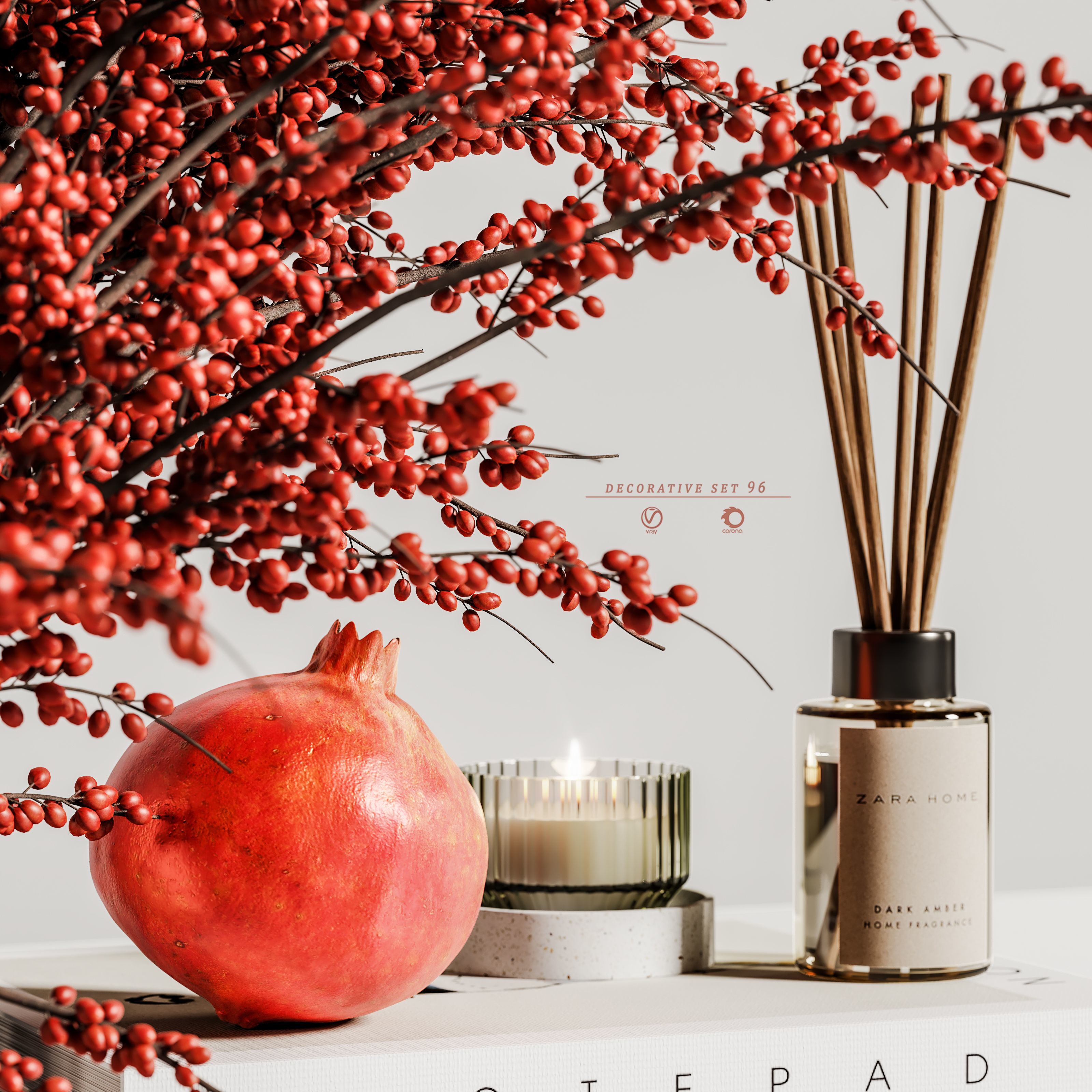 decorative set 96 3D model_2