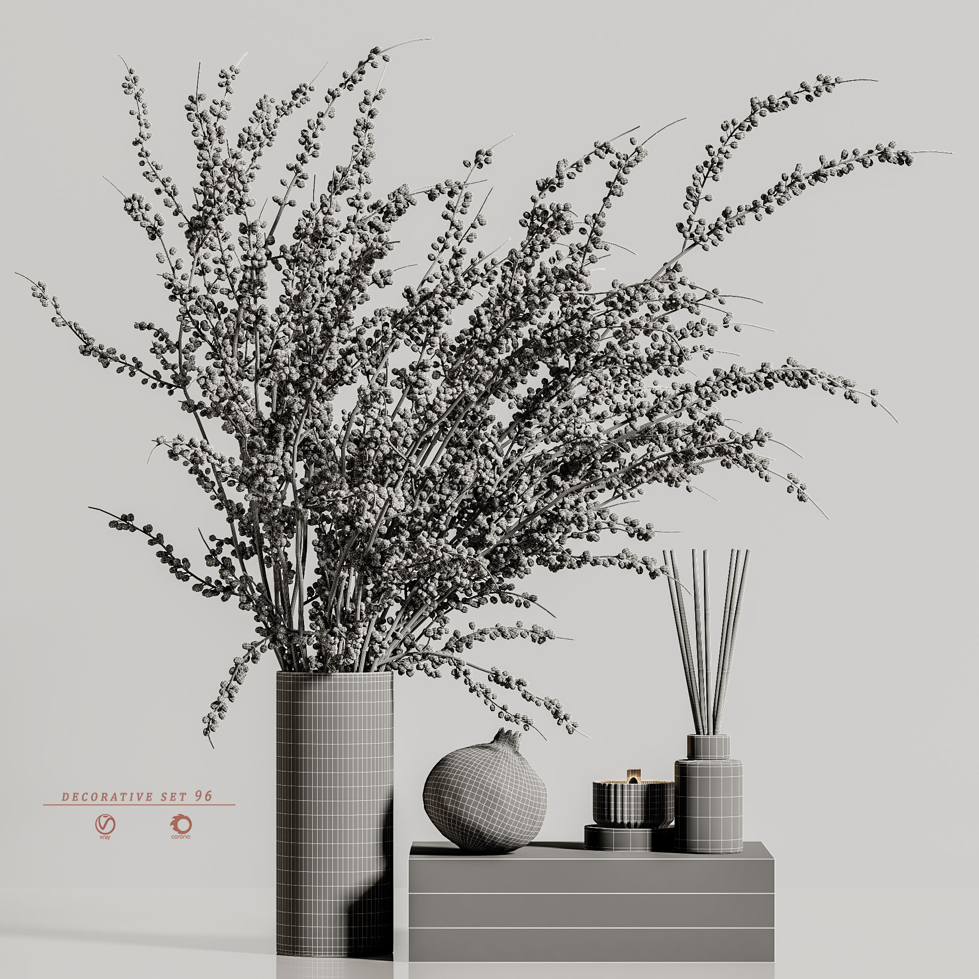 decorative set 96 3D model_6