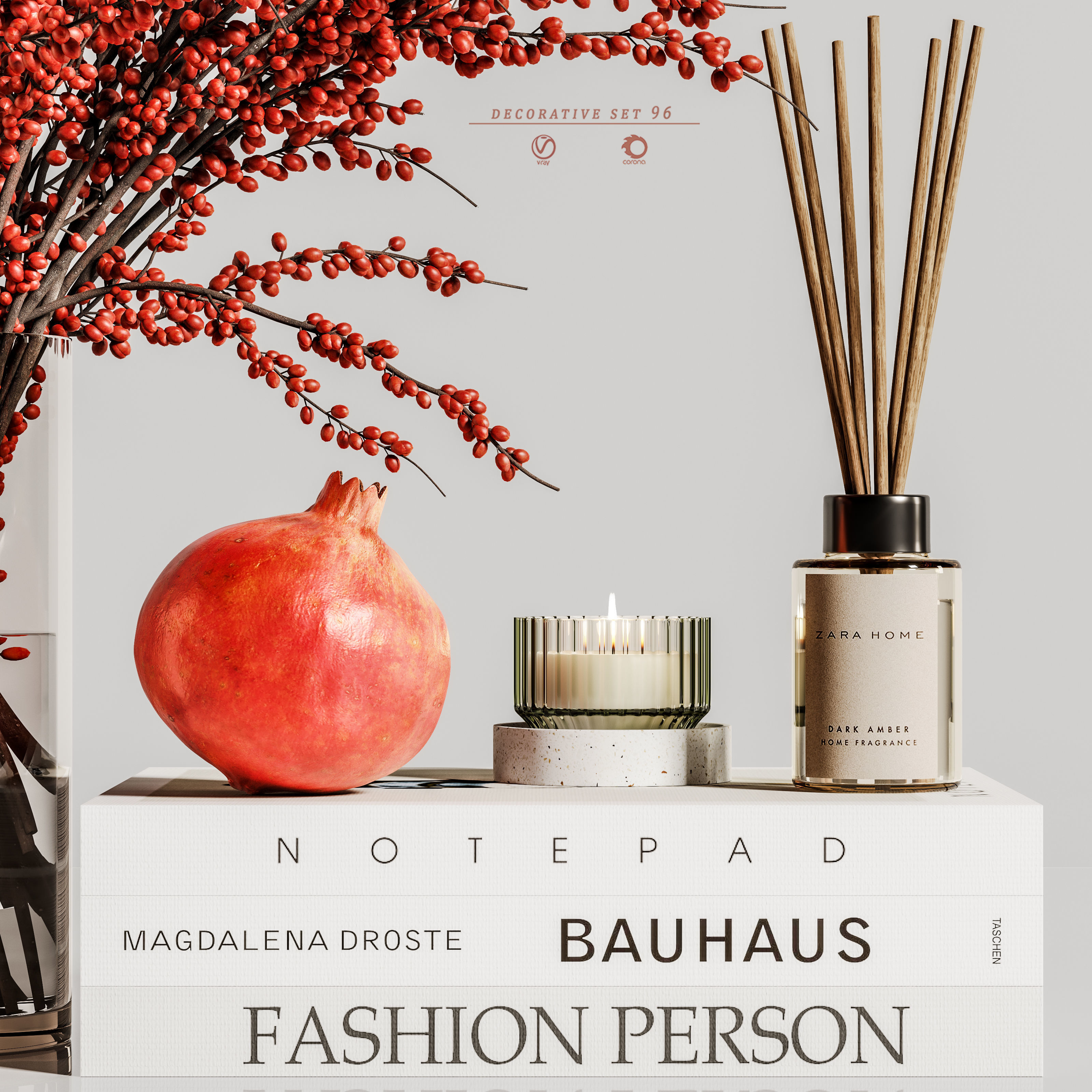 decorative set 96 3D model_3