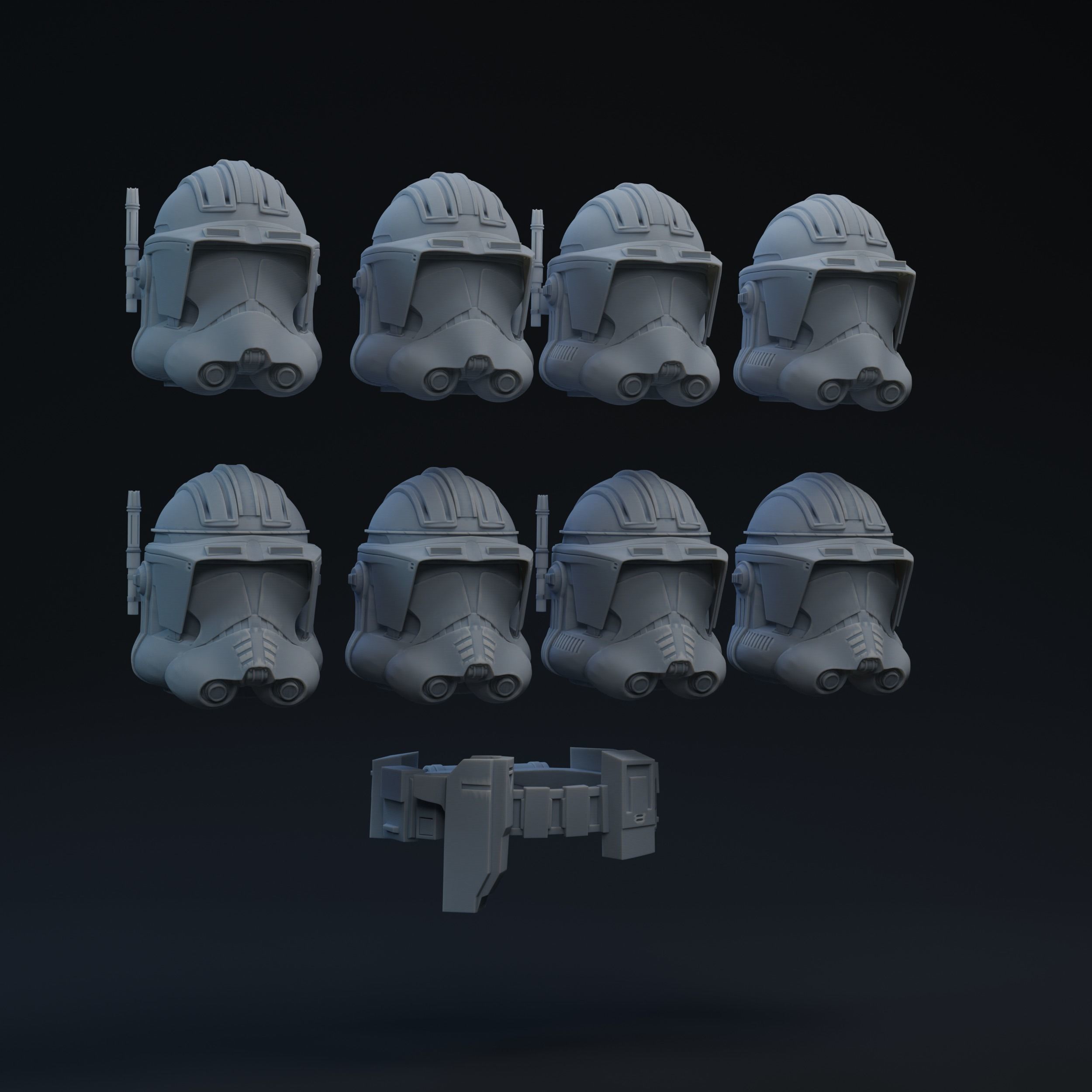 2003 Clone Commander Cody One-Twelfth Scale Kit 3D print model_1