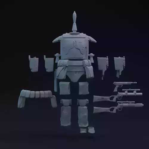 Boba Fett One-Twelfth Scale Kit
