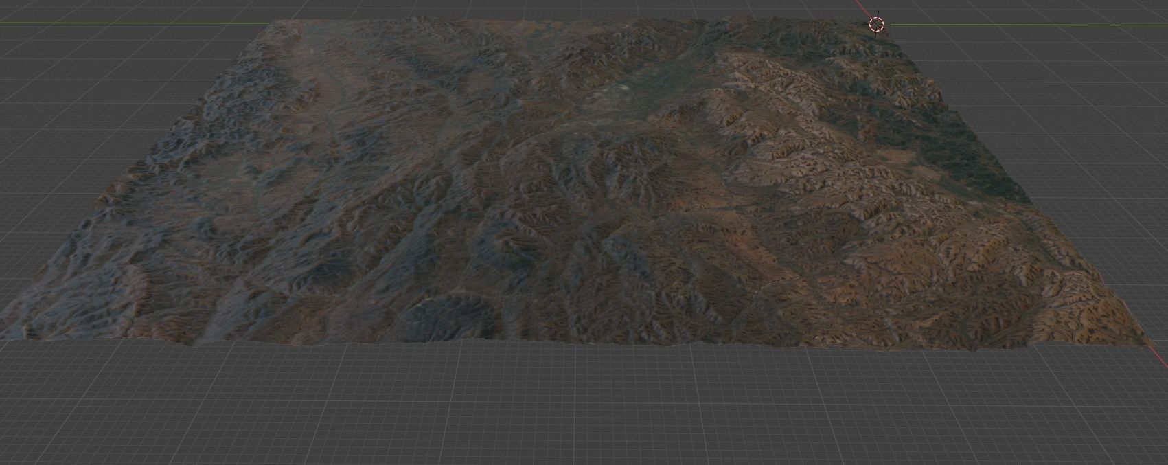 Realistic Terrain 7 3D model_2