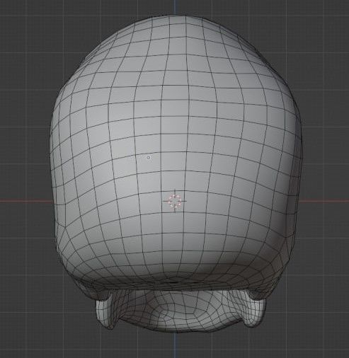 Human skull 3D model_10