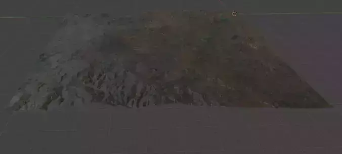 Realistic Terrain 11 3D model