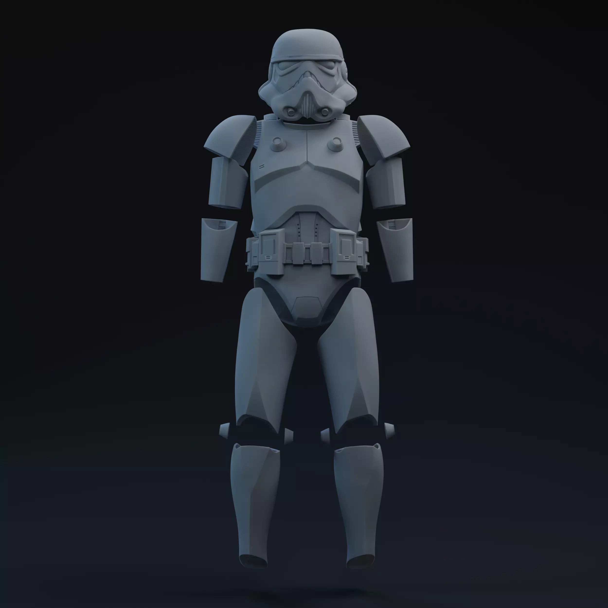 BFII Phase Zero Dark Trooper One-Twelfth Scale Kit 3D print model_0