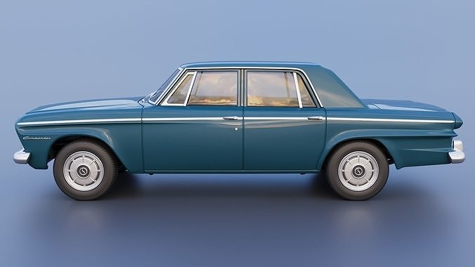 Studebaker Commander 4 Door 1964 3D print model 3