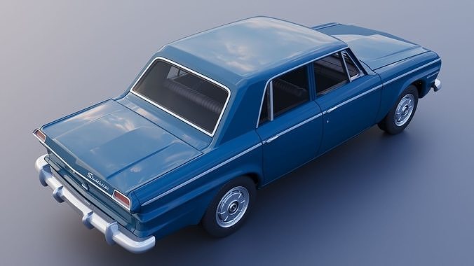 Studebaker Commander 4 Door 1964 3D print model 7