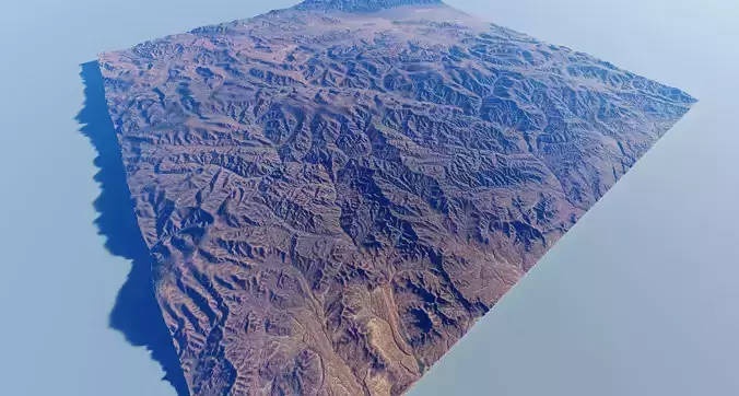 Realistic Terrain 10 3D model