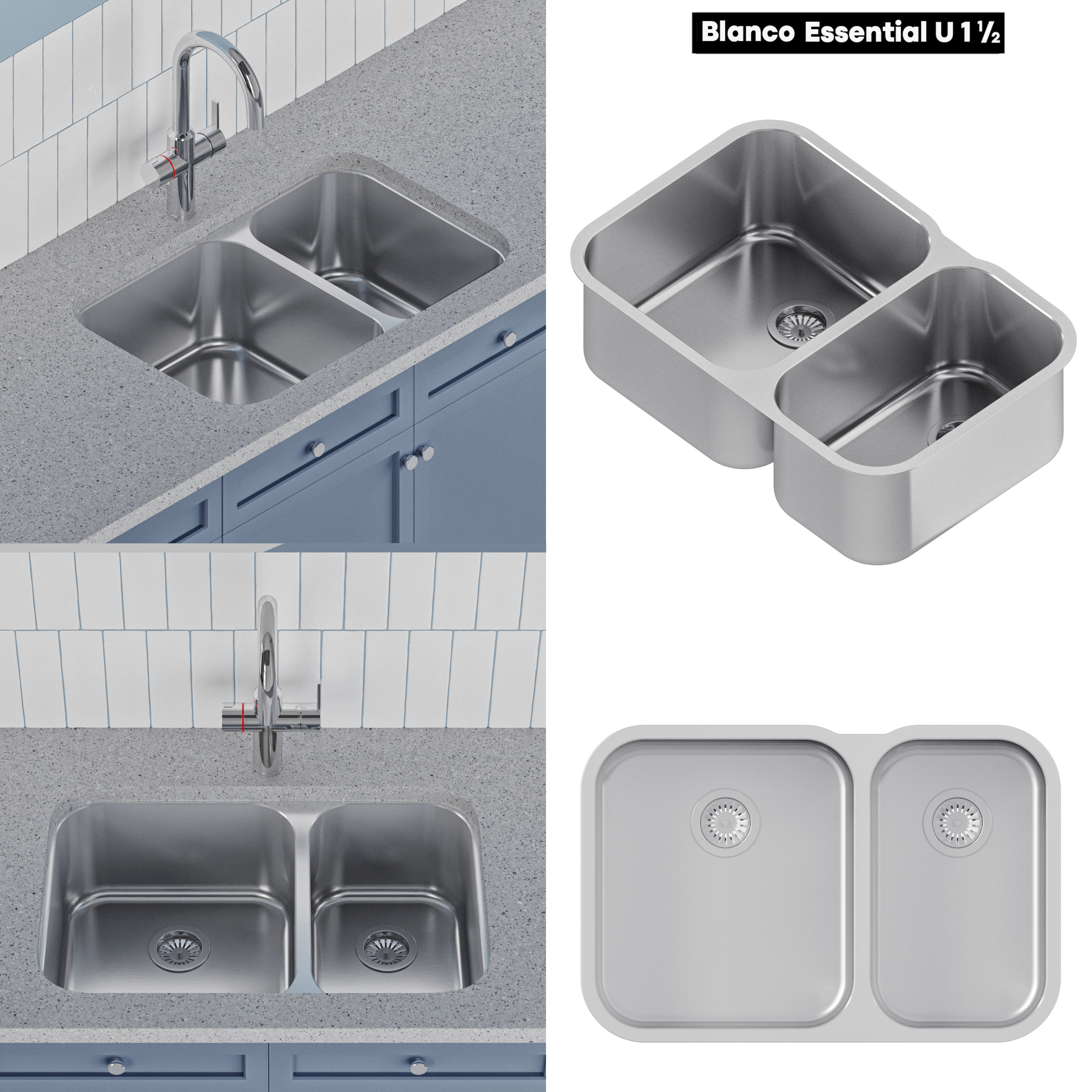 Blanco Essential U and Blanco Tampera 3D model_4