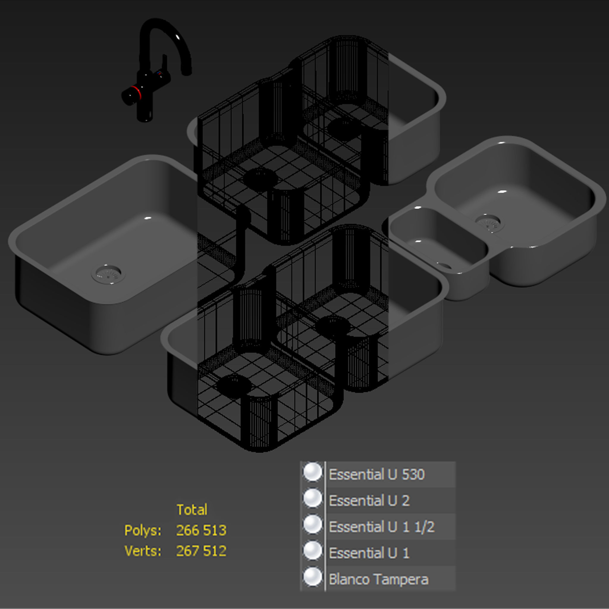 Blanco Essential U and Blanco Tampera 3D model_25