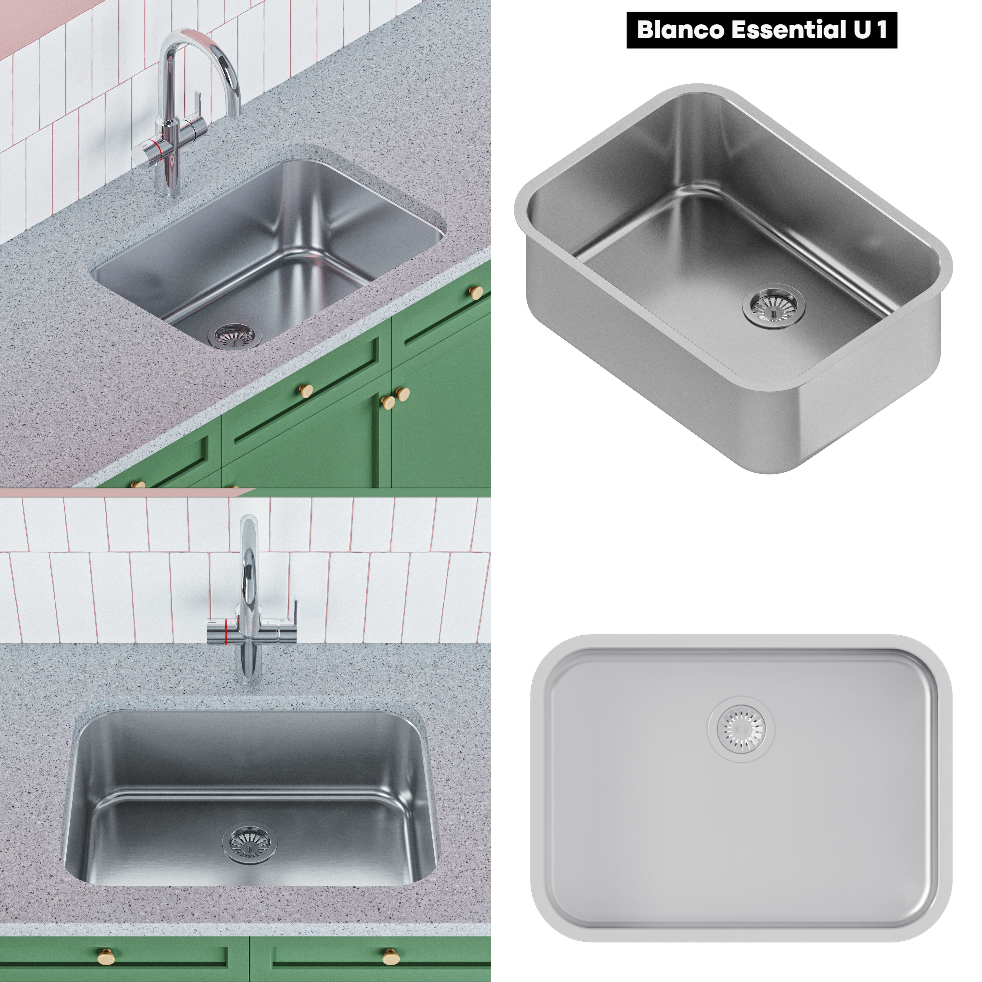 Blanco Essential U and Blanco Tampera 3D model_2