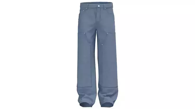 Male cargo jean