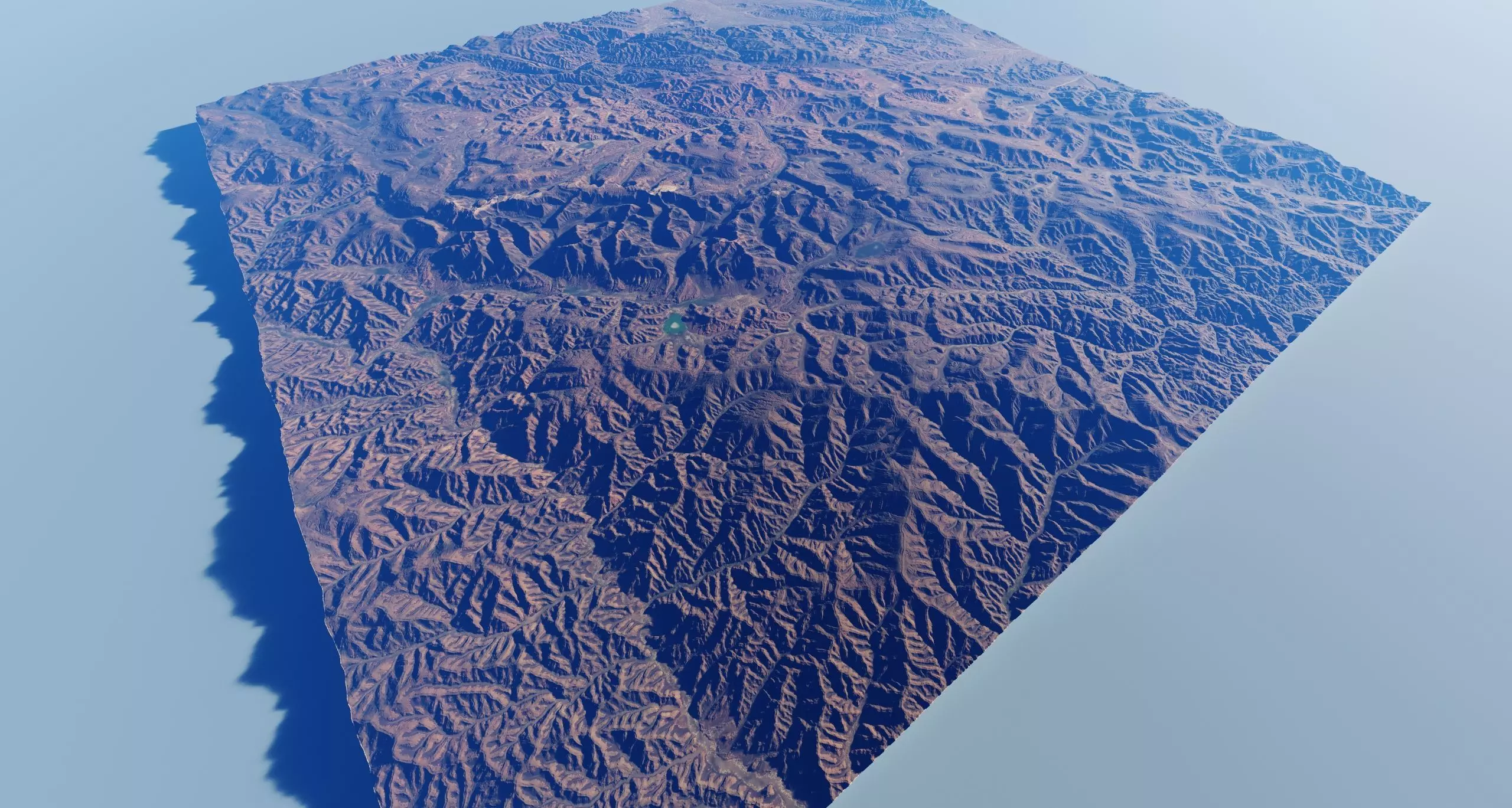 Realistic Terrain 12 3D model_0