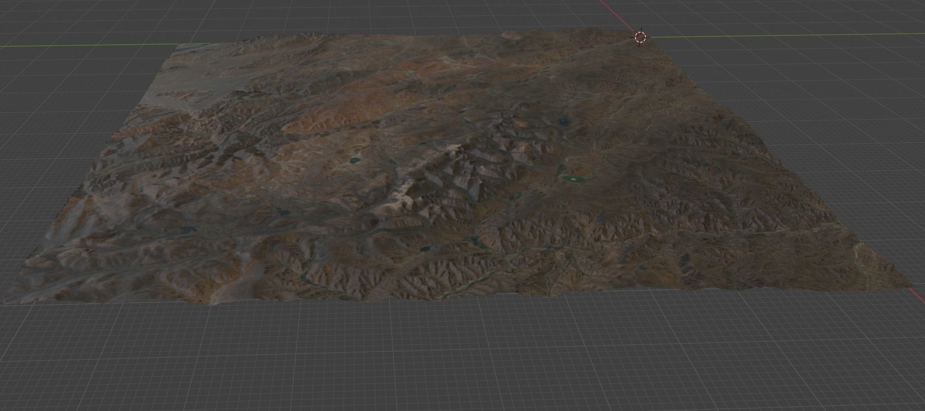 Realistic Terrain 12 3D model_2