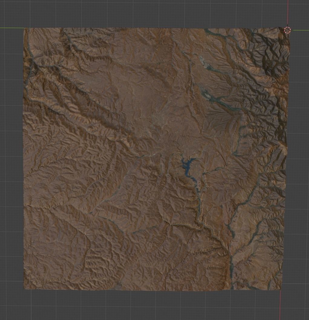 Realistic Terrain 13 3D model_3