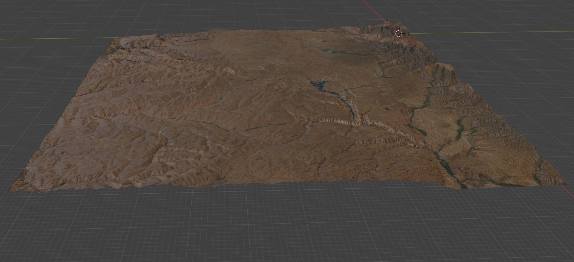 Realistic Terrain 13 3D model_2