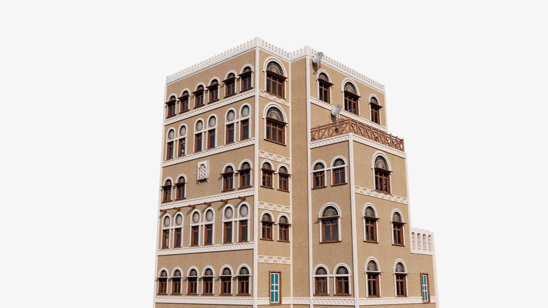 Lavish Apartment Low-poly 3D model_1