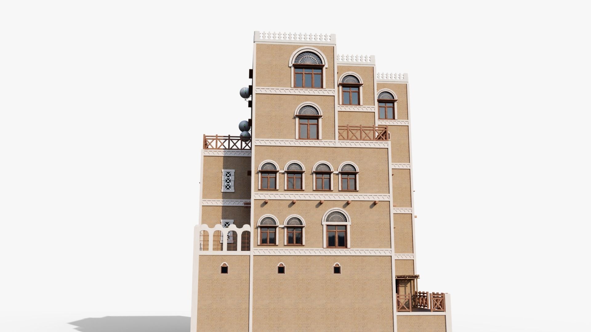 Lavish Apartment Low-poly 3D model_5