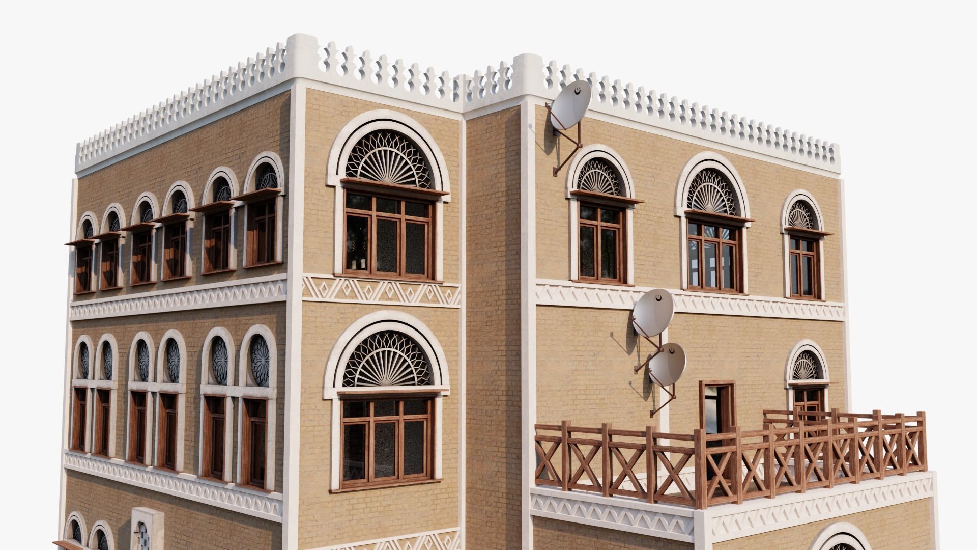 Lavish Apartment Low-poly 3D model_2