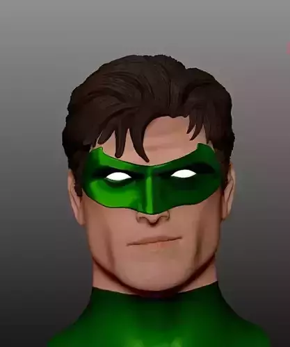 Hal Jordan Headsculpt one12