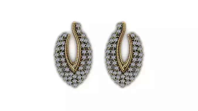 Elegant 4cm Dot Detail Earrings