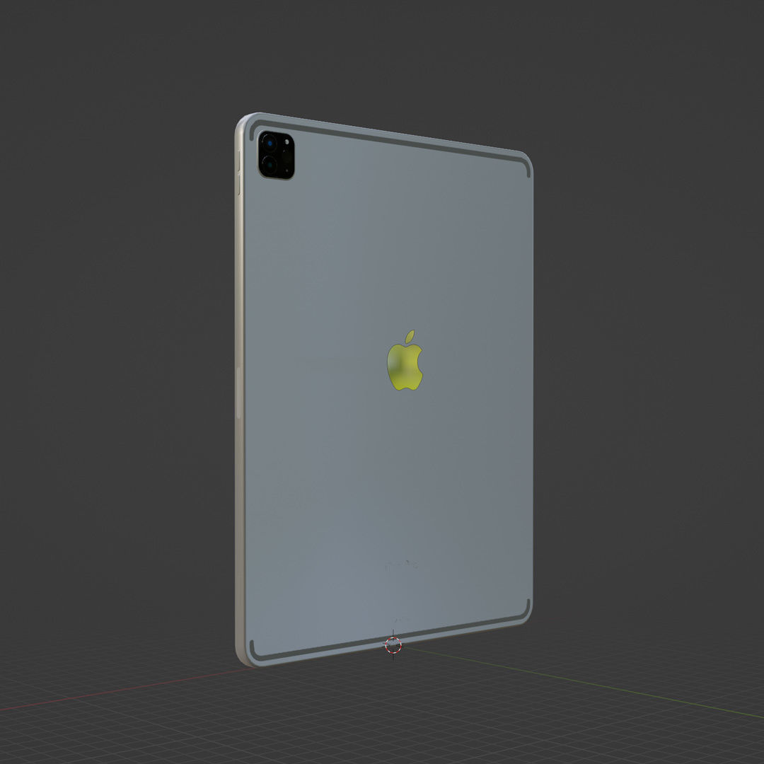 Apple 2024 iPad Pro 12 9 inch Tablet 3D model_4