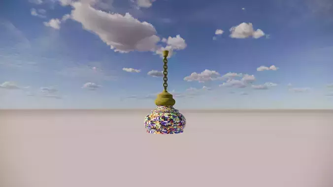 Antique Hanging LIght