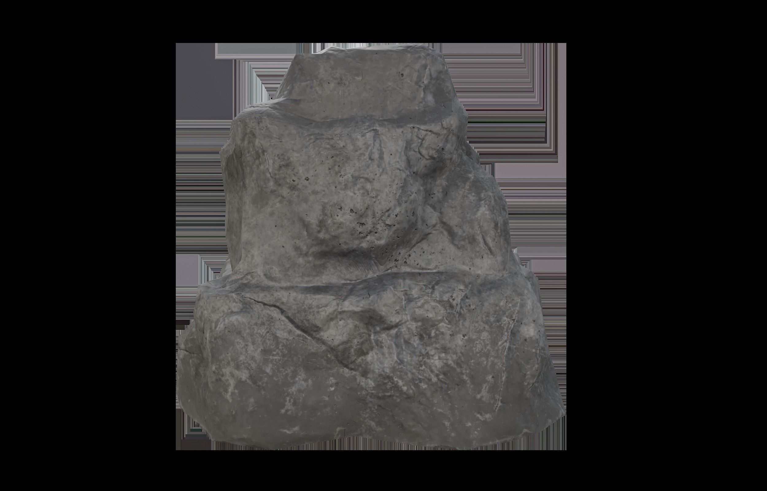 Lowpoly Rock Pack Volume 01 Low-poly 3D model_28